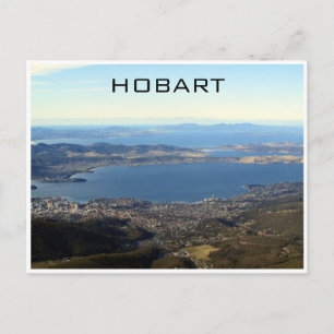 Carte Postale vue sur la montagne hobart