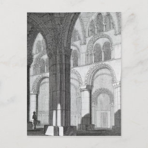 Carte Postale Vue sur la nef de la cathédrale de Durham