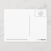 Carte Postale Vue sur la neige depuis Bow Bridge (Dos)