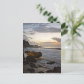 Carte Postale Vue sur la plage de Bali (Debout devant)