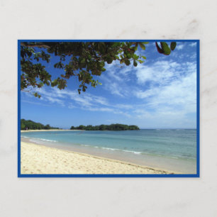 Carte Postale vue sur la plage de bali