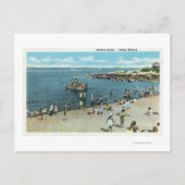 Carte Postale Vue sur la plage de Salem Willows (Devant)