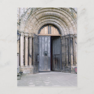 Carte Postale Vue sur la porte nord de la cathédrale de Durham