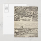 Carte Postale Vue sur la résidence Josephus Wolf (Devant / Derrière)