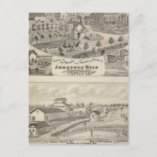 Carte Postale Vue sur la résidence Josephus Wolf