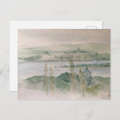 Carte Postale Vue sur la rivière (Devant / Derrière)