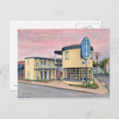 Carte Postale Vue sur la rivière à Colonial Beach (Devant / Derrière)