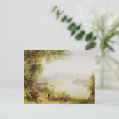 Carte Postale Vue sur la rivière Hudson, vers 1840-45 (huile sur (Debout devant)