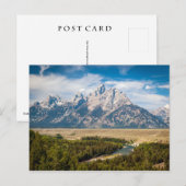 Carte Postale Vue sur la rivière Snake (Devant / Derrière)