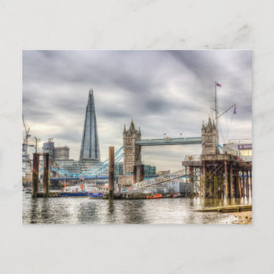 Carte Postale Vue sur la Tamise