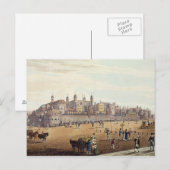 Carte Postale Vue sur la Tour de Londres (Devant / Derrière)