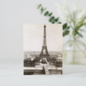 Carte Postale Vue Sur La Tour Eiffel, 1900 (Debout devant)