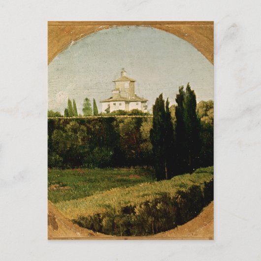 Carte Postale Vue sur la Villa Medici, Rome (Devant)