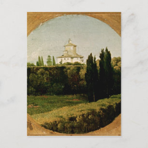 Carte Postale Vue sur la Villa Medici, Rome