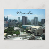 Carte Postale vue sur la ville de manila (Devant)