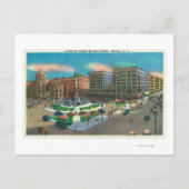 Carte Postale Vue sur Lafayette Carré et Main Street (Devant)