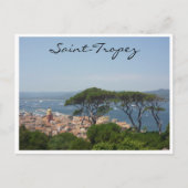 Carte Postale vue sur l'arbre saint tropez (Devant)