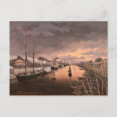 Carte Postale Vue sur l'Aura à Turku (Devant)