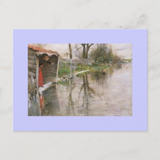 Carte Postale Vue sur le canal (Devant)