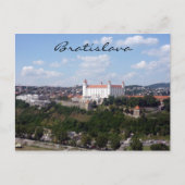 Carte Postale vue sur le château bratislava (Devant)