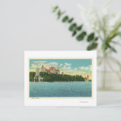 Carte Postale Vue sur le château de Boldt (Debout devant)