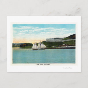 Carte Postale Vue sur le front de mer de Fort Knox