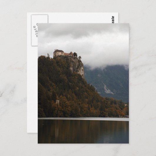 Carte Postale Vue sur le lac (Devant / Derrière)