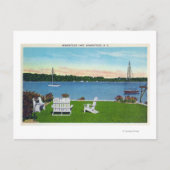 Carte Postale Vue sur le lac (Devant)