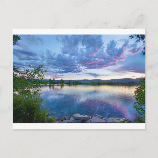 Carte Postale Vue sur le lac Coot (Devant)