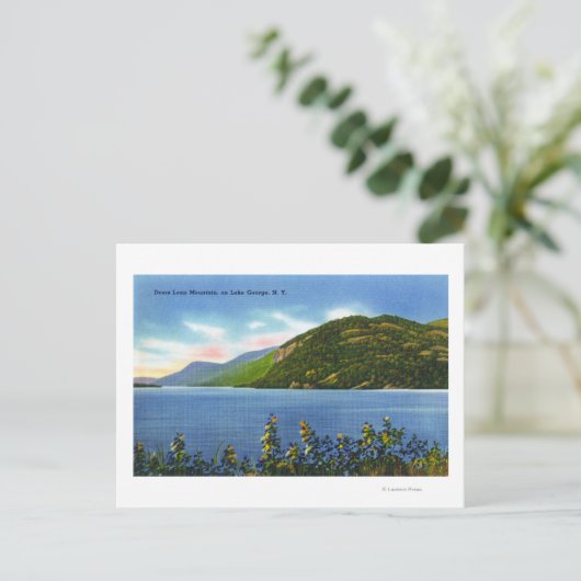 Carte Postale Vue sur le lac de Deers Leap Mountain (Debout devant)