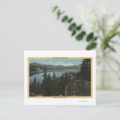 Carte Postale Vue sur le lac depuis Castle Rock (Debout devant)