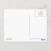 Carte Postale Vue sur le lac Léman et les Alpes (Dos)