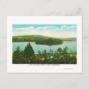 Carte Postale Vue sur le lac Loon et Blythewood Island