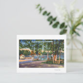 Carte Postale Vue sur le lac Saratoga (Debout devant)