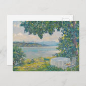 Carte Postale Vue sur le lac Starnberg | Edward Cucuel (Devant / Derrière)