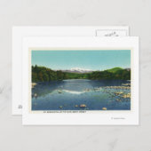 Carte Postale Vue sur le Mont Washington et le Saco (Devant / Derrière)