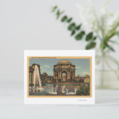 Carte Postale Vue sur le Palais des Beaux-Arts (Debout devant)