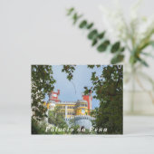 Carte Postale Vue sur le Palais Pena. (Debout devant)