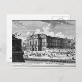 Carte Postale Vue sur le Palais Trautson construit pour le comte (Devant / Derrière)