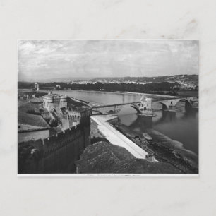 Carte Postale Vue sur le pont Saint-Benezet