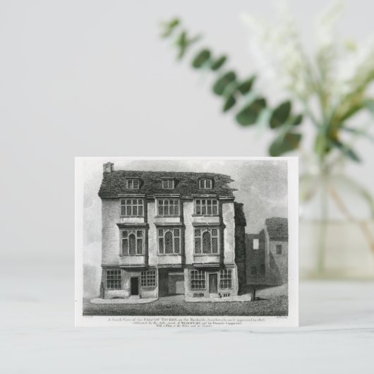 Carte Postale Vue sur le sud de la taverne Falcon (Debout devant)