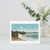 Carte Postale Vue sur le Surf et la brise-lames (Debout devant)