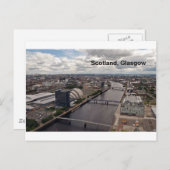 Carte Postale Vue sur l'Ecosse depuis la tour de glasgow (St.K.) (Devant / Derrière)
