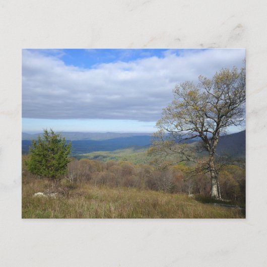 Carte Postale Vue sur les écarts de Thornton au printemps (Devant)