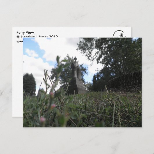 Carte Postale Vue sur les fées (Devant / Derrière)