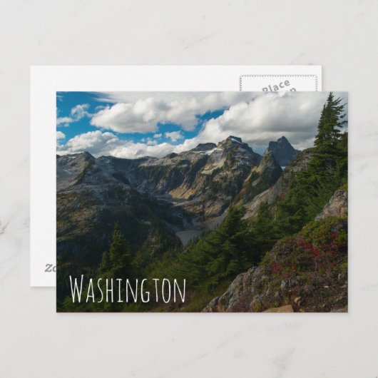 Carte Postale Vue sur les lacs Middle et Lower Thornton (Devant / Derrière)