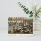 Carte Postale Vue sur les quais, Baltimore, MD 1905 (Debout devant)