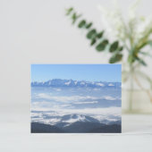 Carte Postale Vue sur les Tatras depuis Gorce (Debout devant)