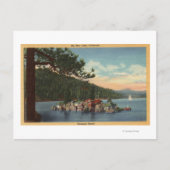 Carte Postale Vue sur l'île au trésor (Devant)