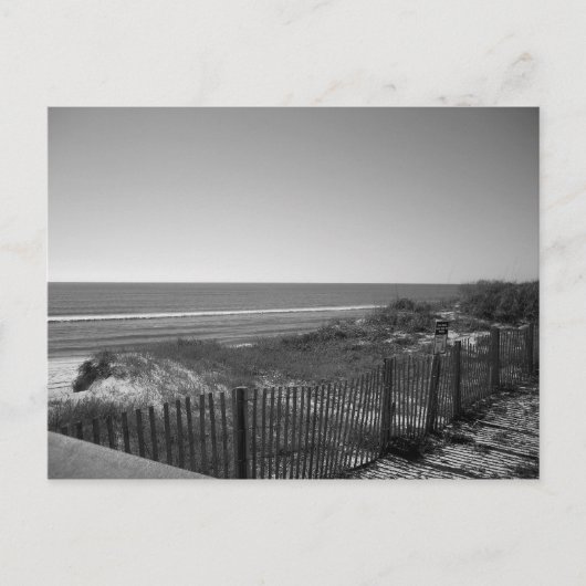 Carte Postale Vue sur l'océan (Devant)